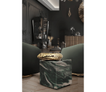 STONEHENGE LAPONIA GREEN SIDE TABLE - Image 8