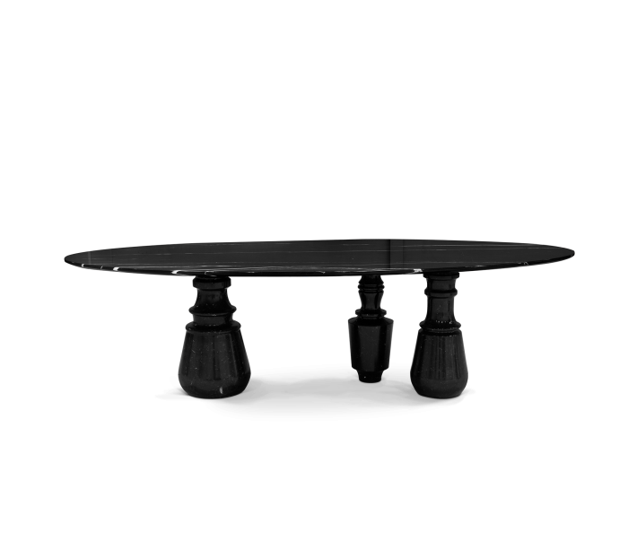PIETRA OVAL XL NERO MARQUINA - Image 2