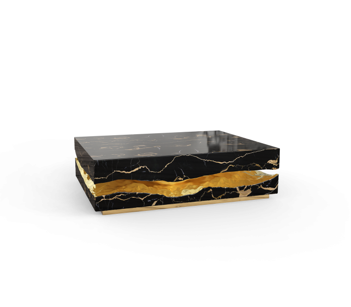 QUARRY PORTORO MARBLE CENTER TABLE - Image 3