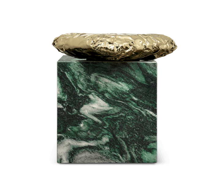 STONEHENGE LAPONIA GREEN SIDE TABLE - Image 3