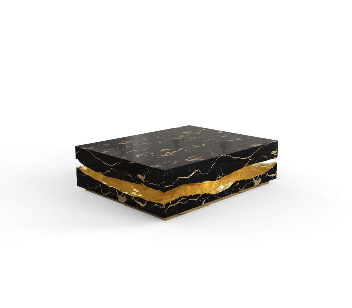 QUARRY PORTORO MARBLE CENTER TABLE - Image 4