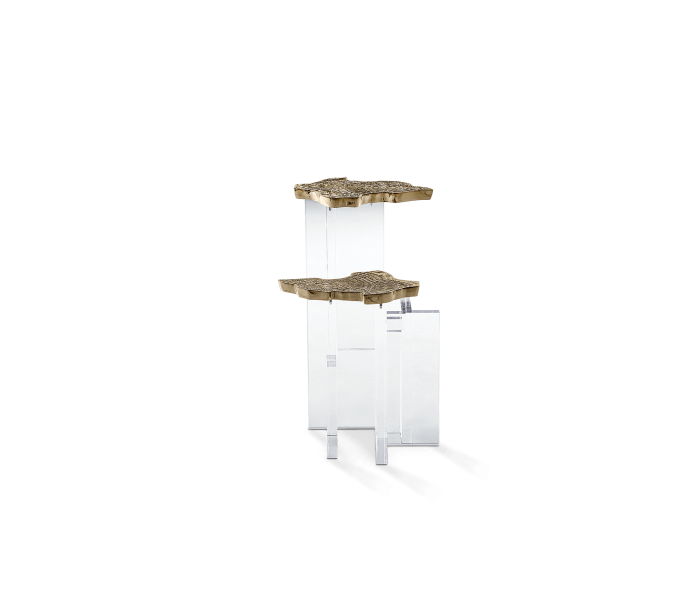 MONET GOLD SIDE TABLE - Image 4