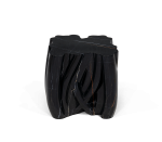 MONOCHROME BLACK FAUX-MARBLE