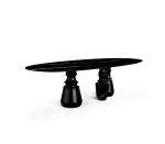 PIETRA OVAL XL NERO MARQUINA