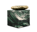 STONEHENGE LAPONIA GREEN SIDE TABLE