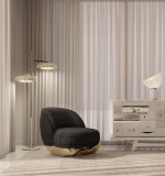 ANGRA BLACK ARMCHAIR - Image 7